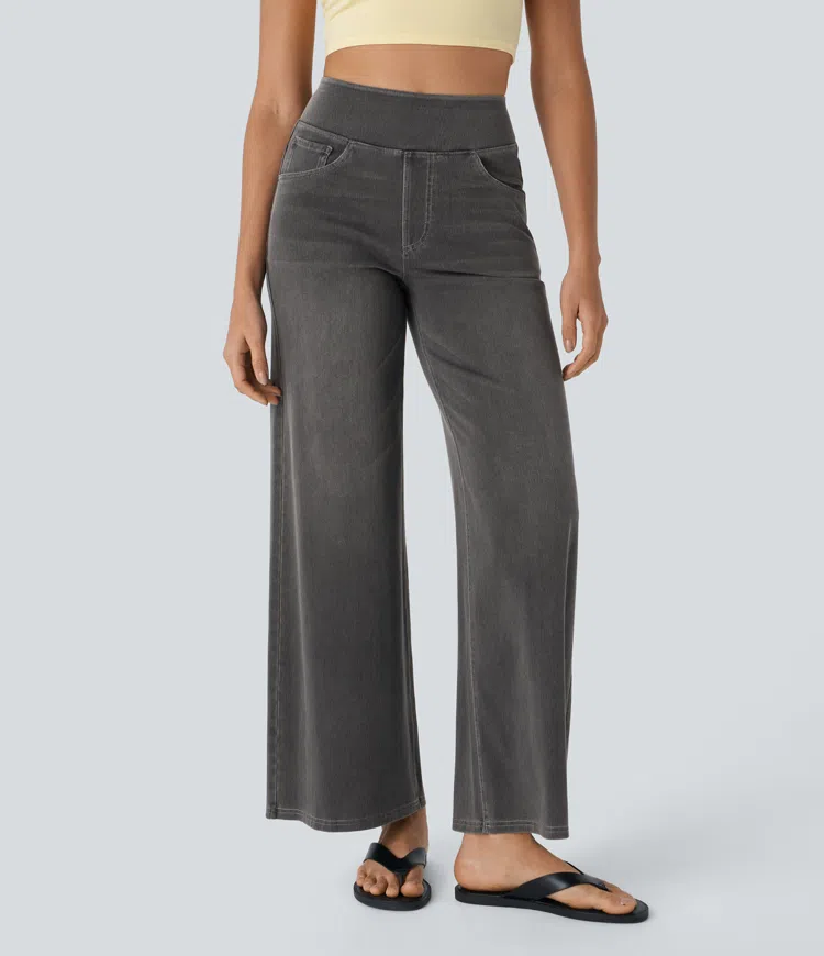 Noor & June™ — Comfortabele jeans met hoge taille