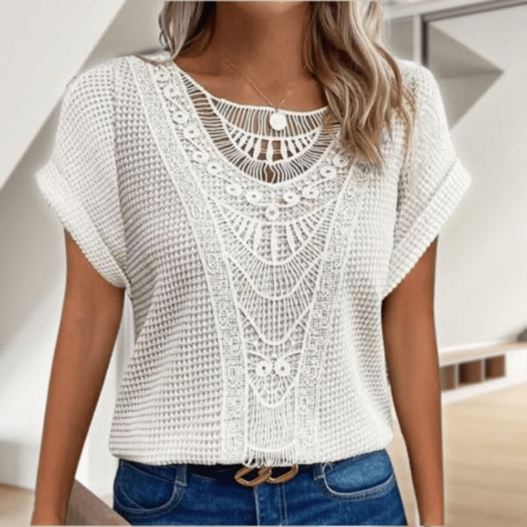 Noor & June™ | Elegante Ibiza-style blouse | Sydney