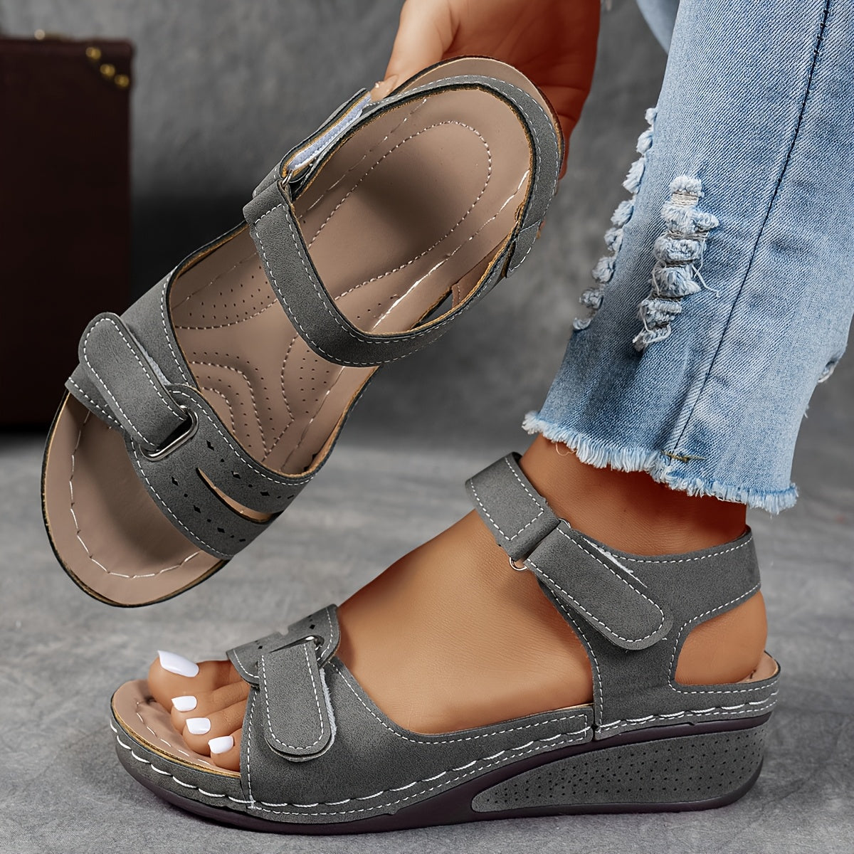 Noor & June™ | Comfortabele orthopedische sandalen