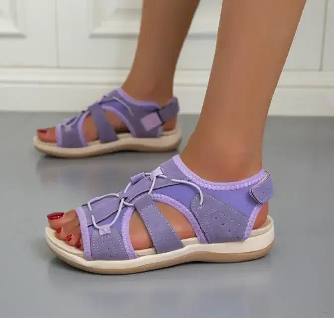 Orthopro™ - Stijlvolle, verstelbare zomersandalen met steunzool