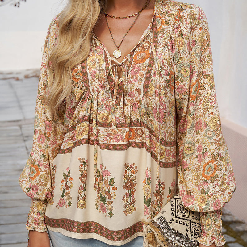 Noor & June™ | Elegante Ibiza-style blouse | Anita