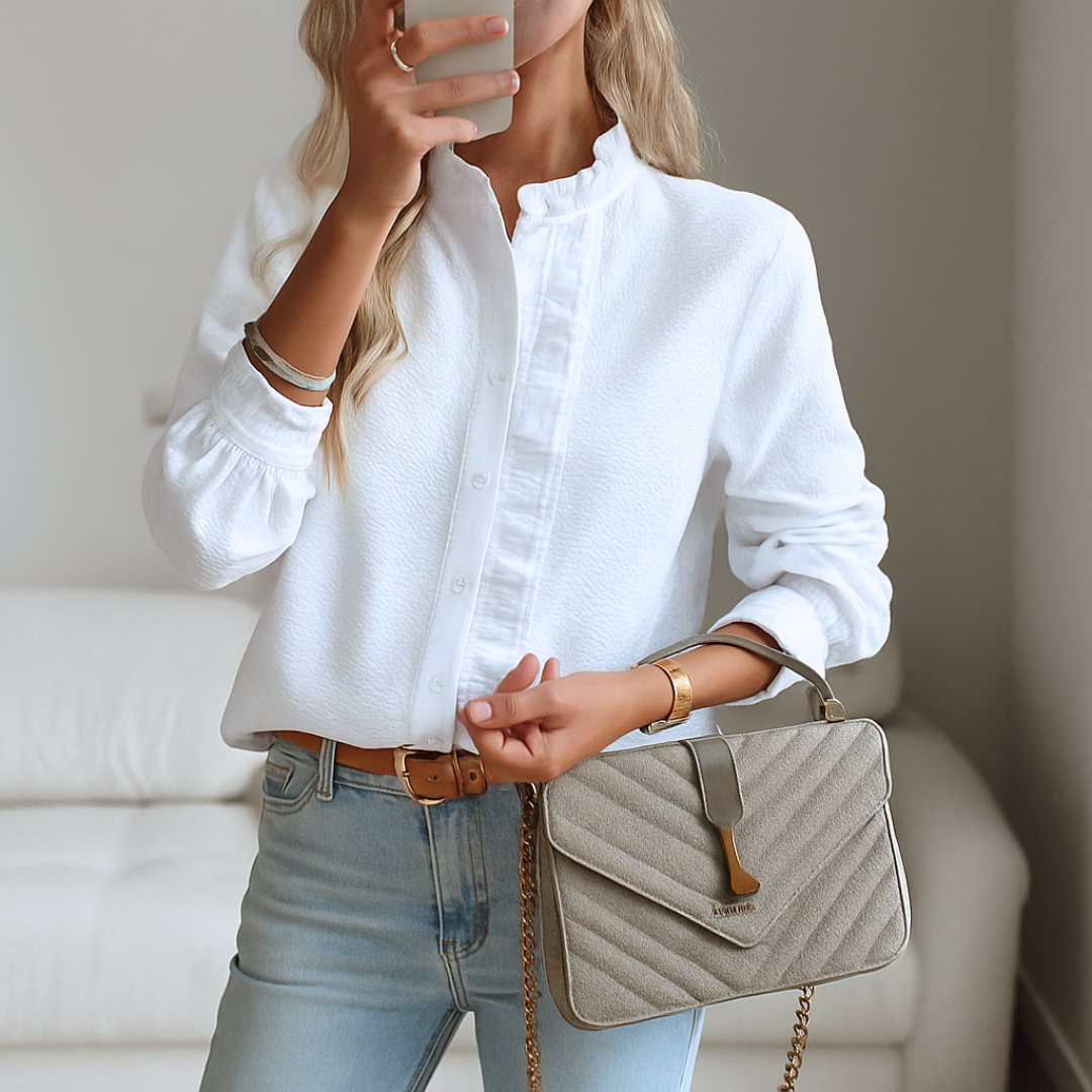Noor & June™ | Luxe blouse met franjes | Laura