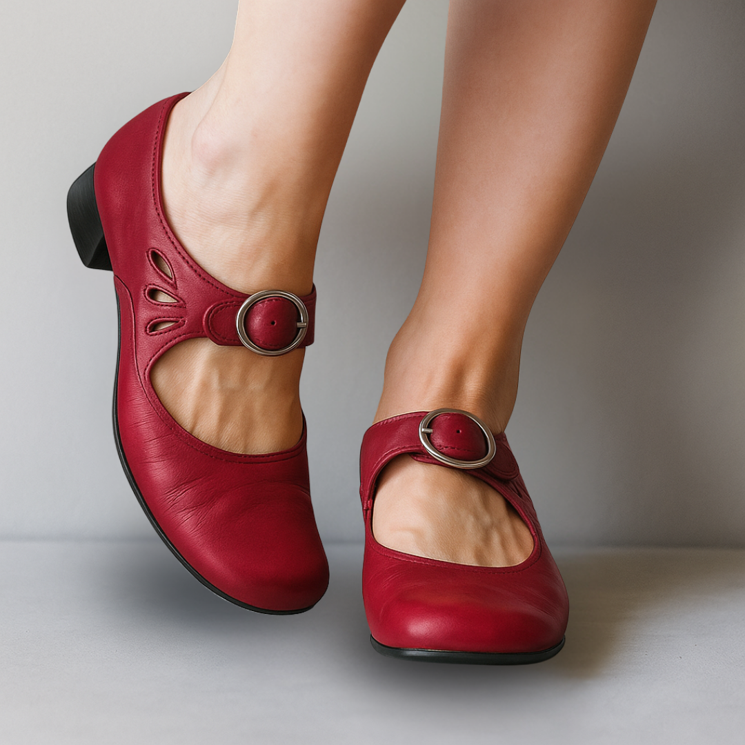 Orthopro™ | Orthopedische leren sandalen met comfortabele sleezool