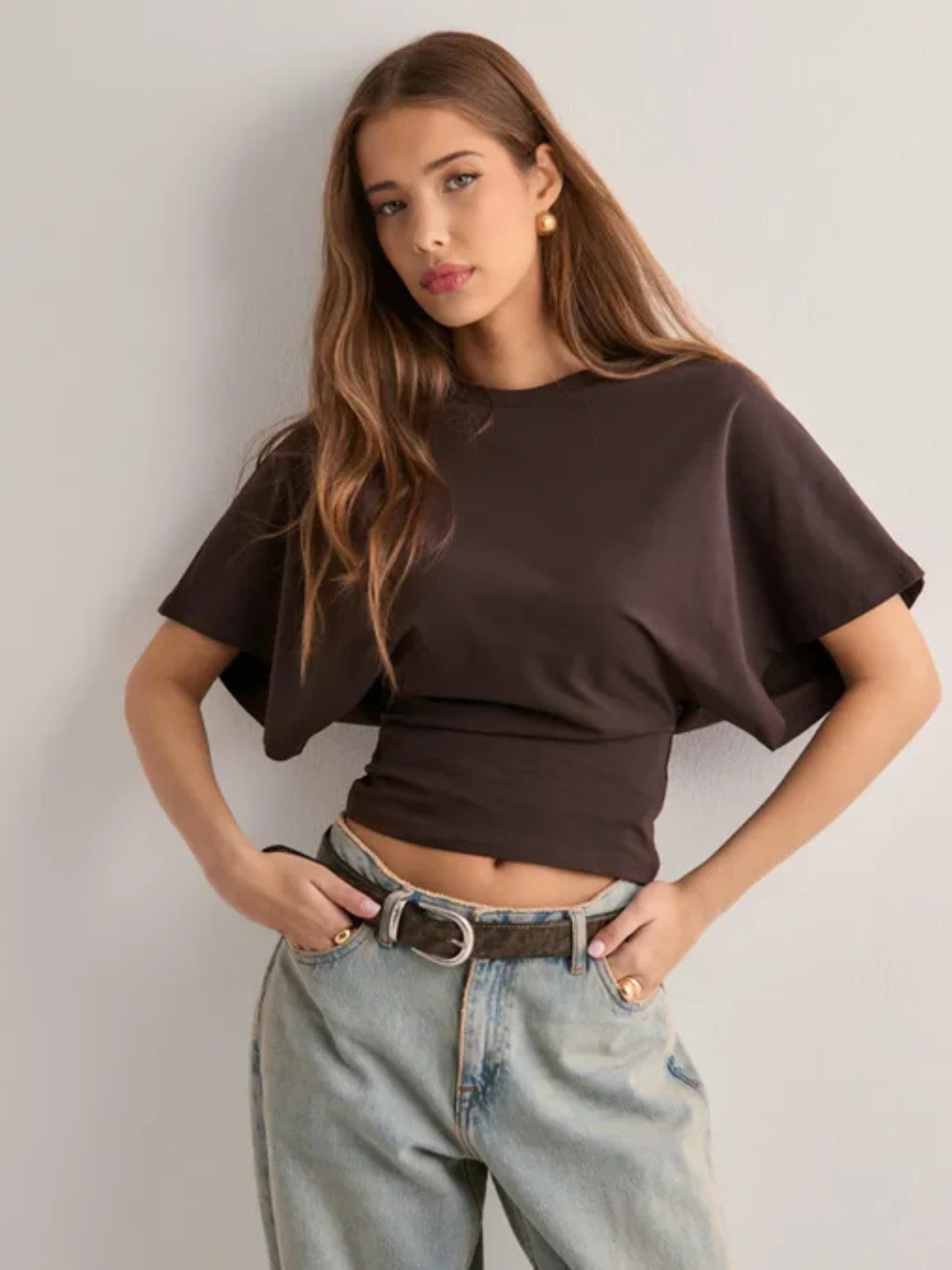 Noor & June™ | T-shirt met wijde mouwen | Emma