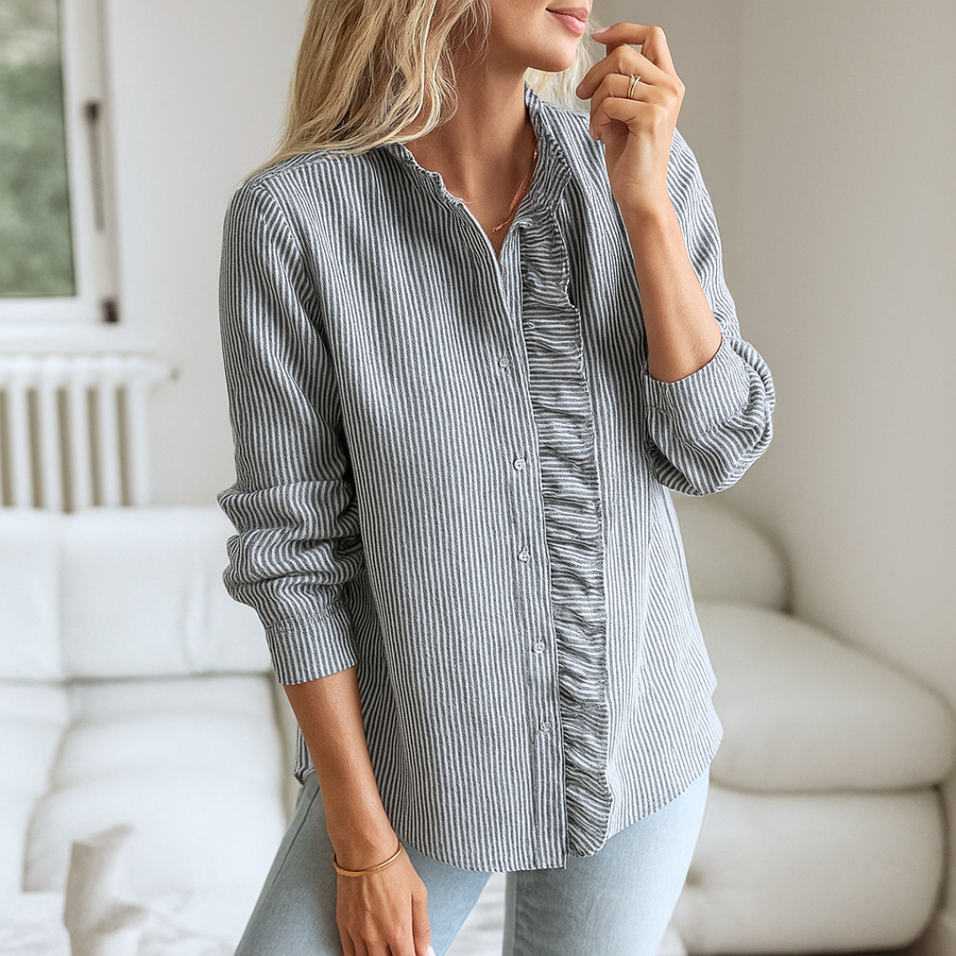 Noor & June™ | Luxe blouse met franjes | Laura