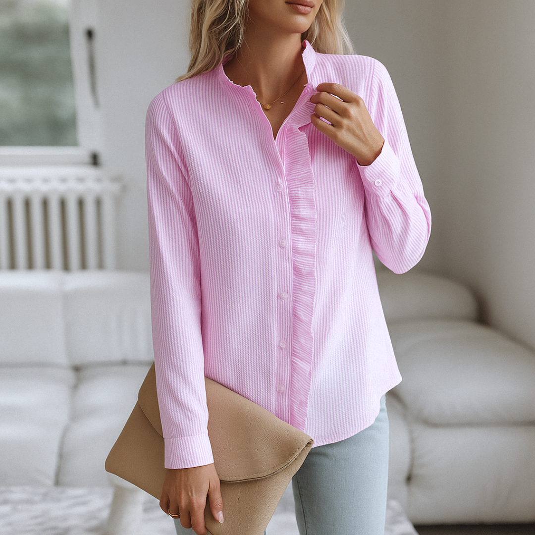 Noor & June™ | Luxe blouse met franjes | Laura