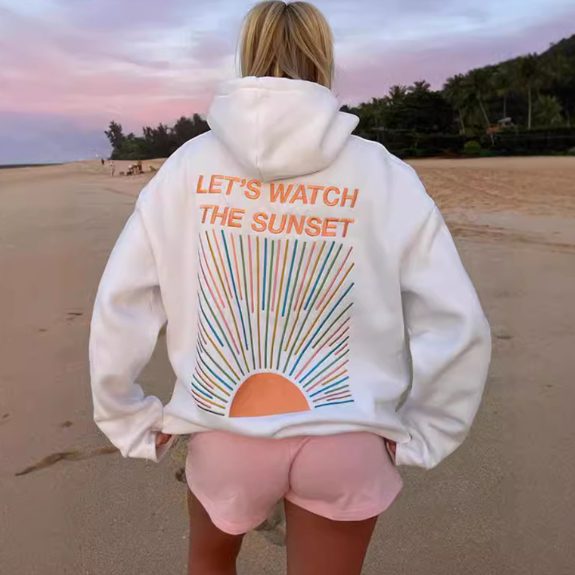 Noor & June™ — DE SUNSET HOODIE