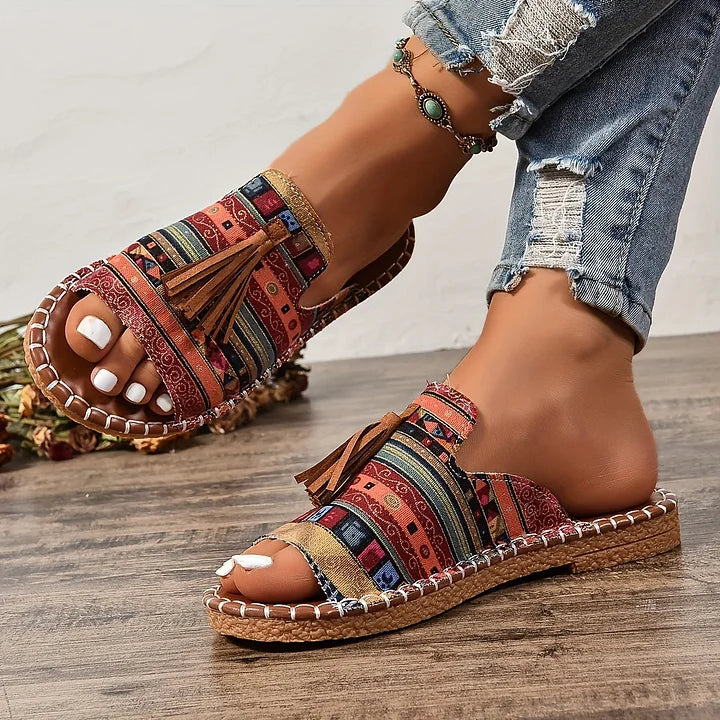 Noor & June™ | Orthopedische Ibiza-style sandalen