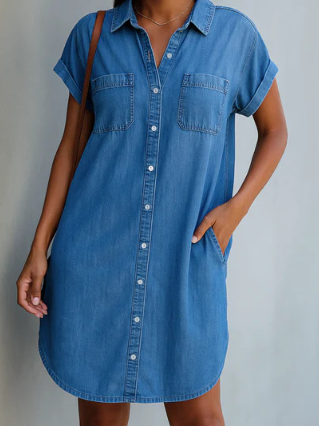 Noor & June™ | Spijkerstof Blouse | Denimia
