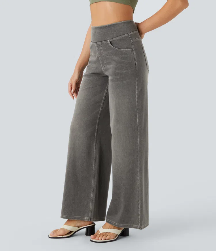 Noor & June™ — Comfortabele jeans met hoge taille