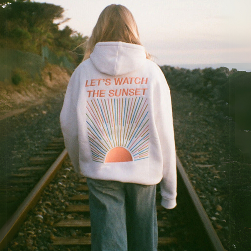 Noor & June™ — DE SUNSET HOODIE