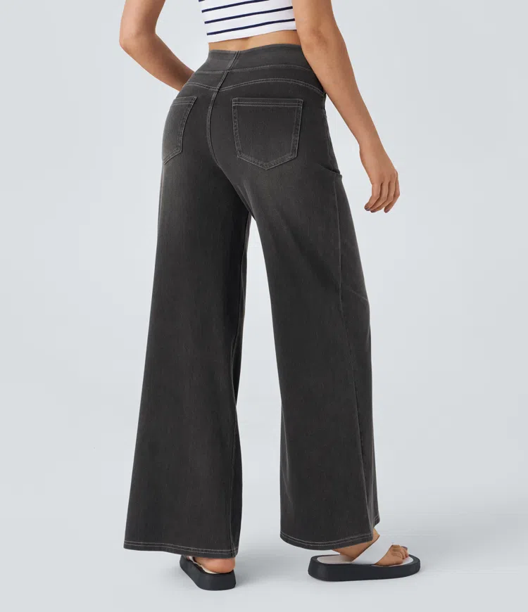 Noor & June™ — Comfortabele jeans met hoge taille