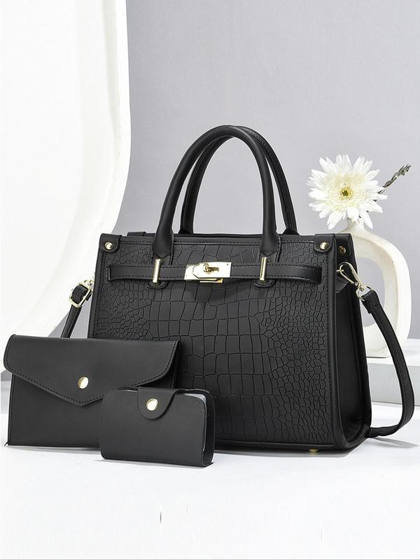 Noor & June™ — The Allure Croco Bag