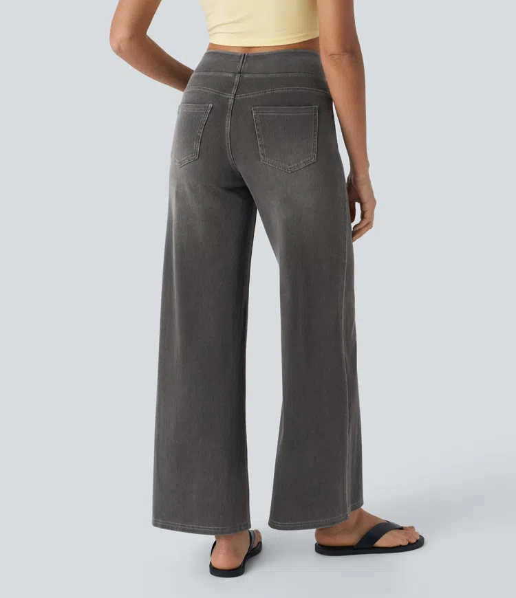 Noor & June™ — Comfortabele jeans met hoge taille