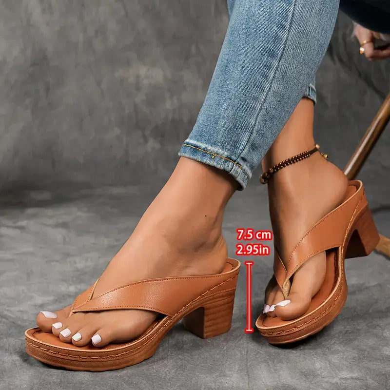 Orthopro™ | Orthopedische Slipper met Hak