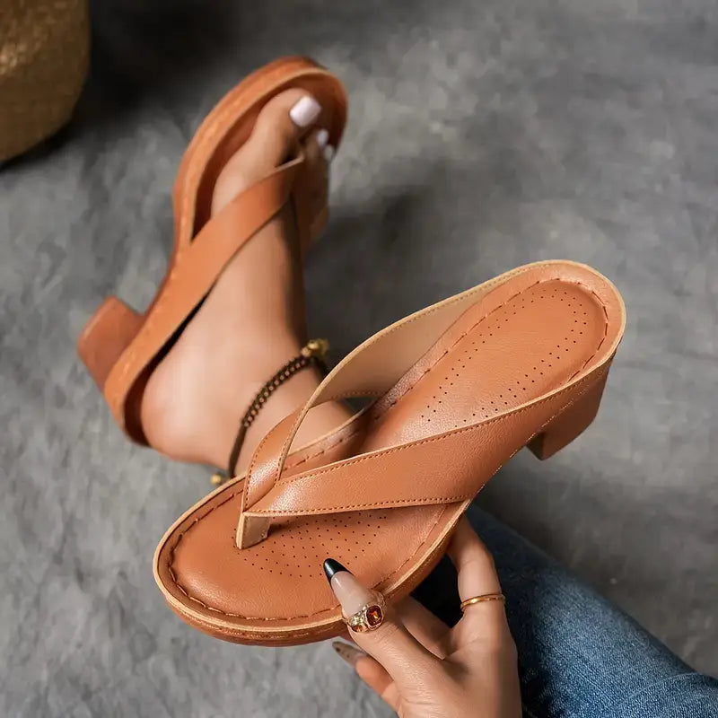 Orthopro™ | Orthopedische Slipper met Hak