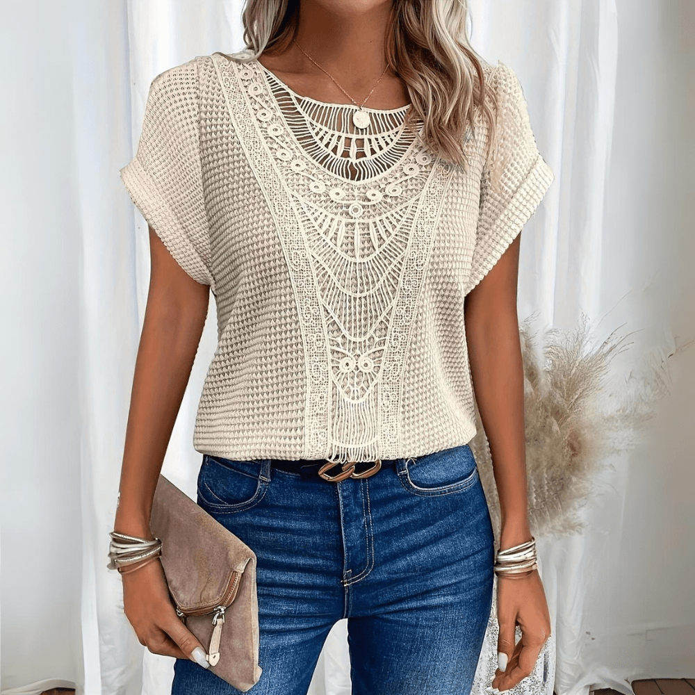 Noor & June™ | Elegante Ibiza-style blouse | Sydney