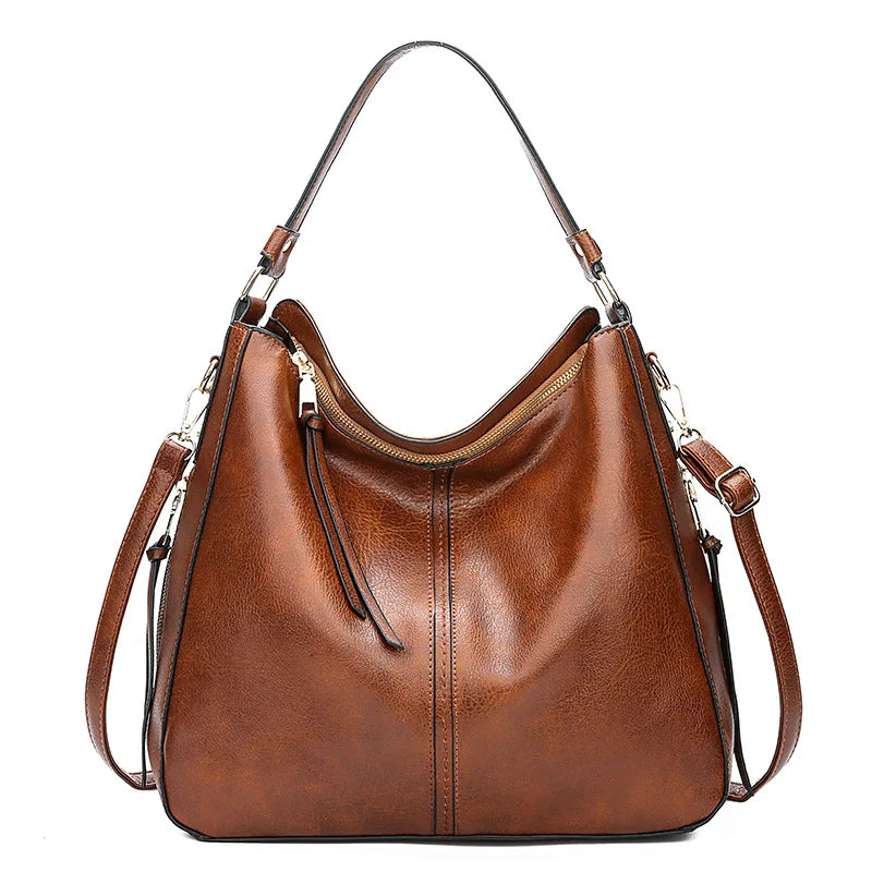 Noor & June™ — Grote Leren Tas