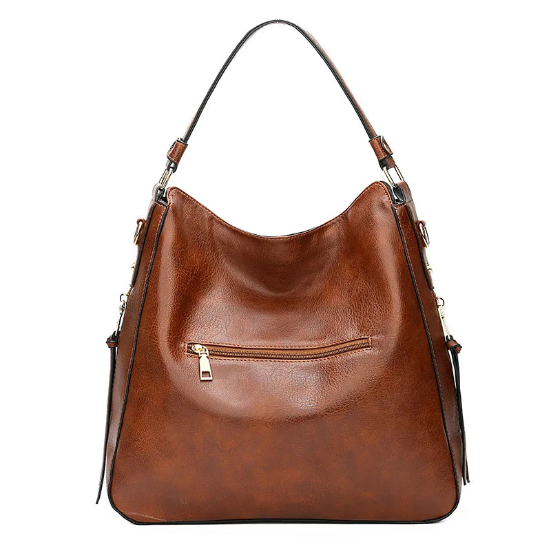 Noor & June™ — Grote Leren Tas