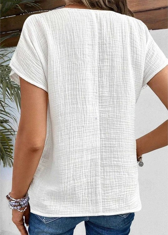 Noor & June™ | Chique zomer blouse | Vanessa
