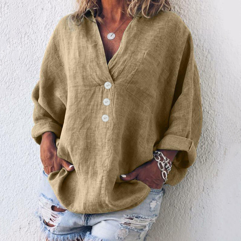 Noor & June™ | Stijlvolle blouse met knopen | Maevy