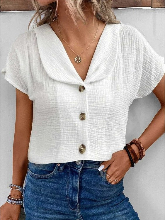 Noor & June™ | Chique zomer blouse | Vanessa