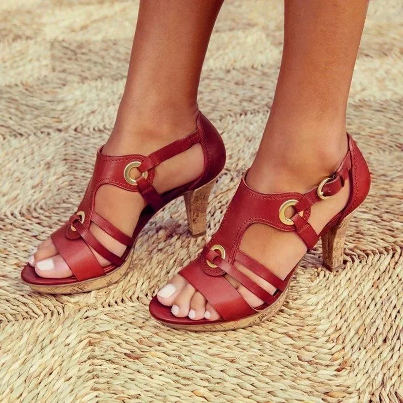 Noor & June™ | Orthopedische leren sandalen van hoogwaardig materiaal