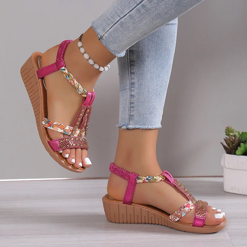 Noor & June™ | orthopedische Ibiza-style sandalen