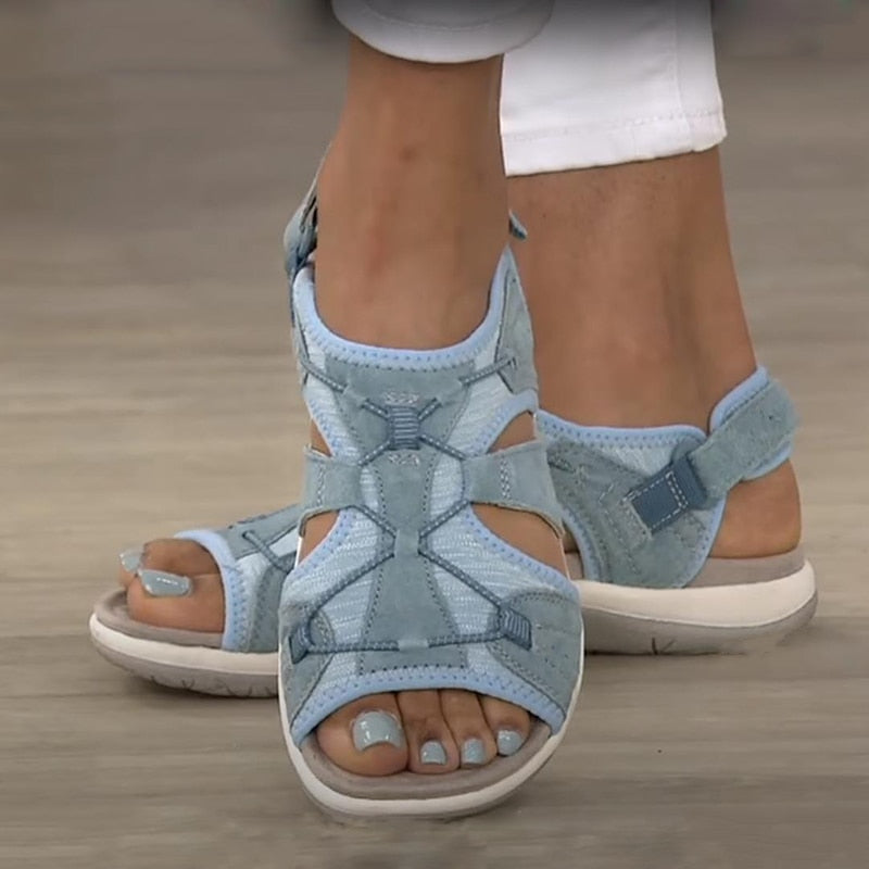 Orthopro™  - Stijlvolle, verstelbare zomersandalen met steunzool