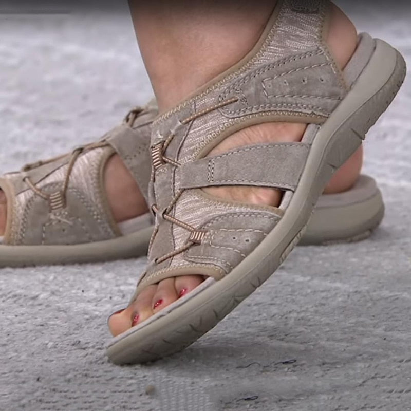 Orthopro™  - Stijlvolle, verstelbare zomersandalen met steunzool
