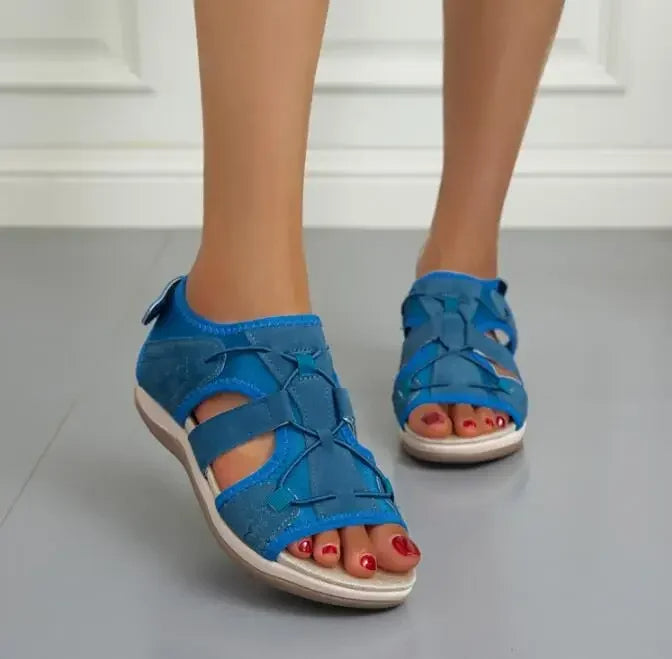 Orthopro™  - Stijlvolle, verstelbare zomersandalen met steunzool