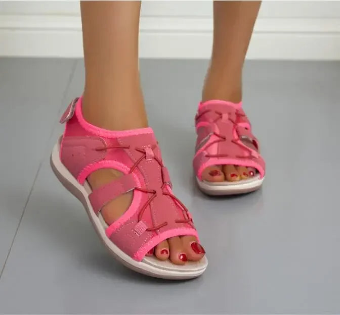 Orthopro™  - Stijlvolle, verstelbare zomersandalen met steunzool