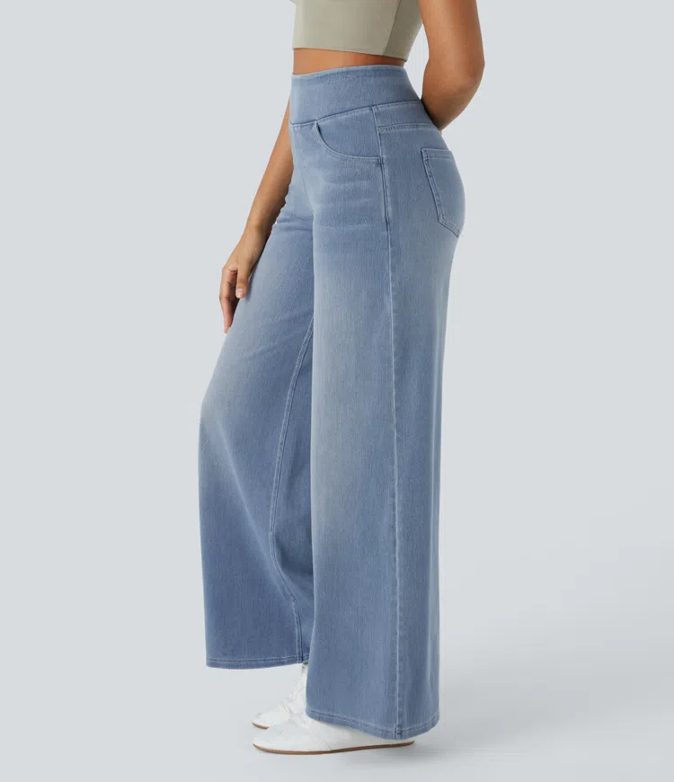 Noor & June™ — Comfortabele jeans met hoge taille