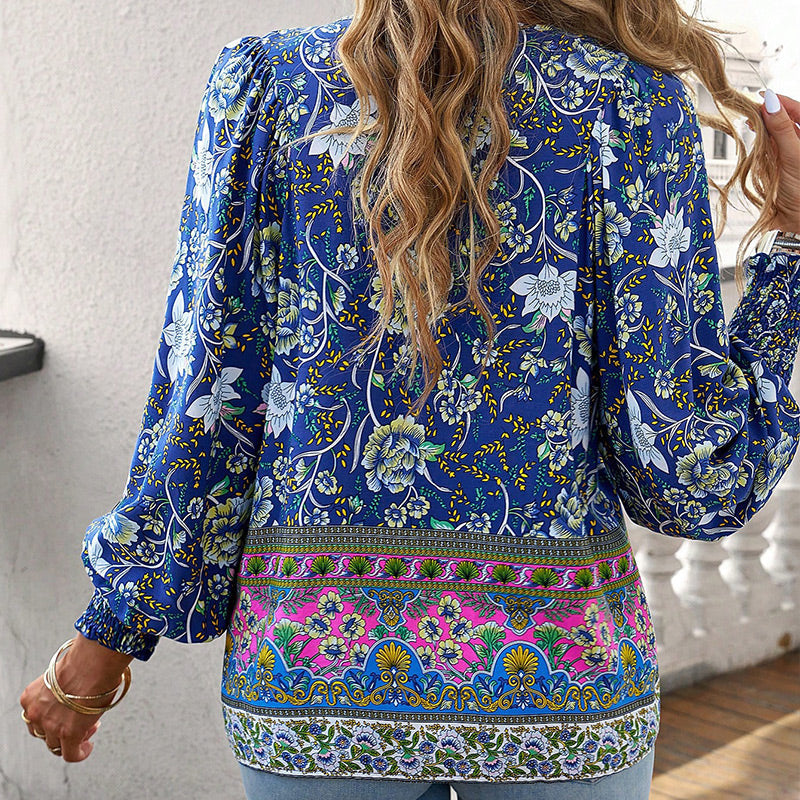 Noor & June™ | Elegante Ibiza-style blouse | Anita