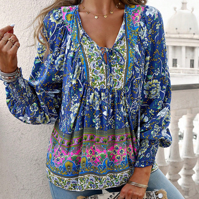 Noor & June™ | Elegante Ibiza-style blouse | Anita