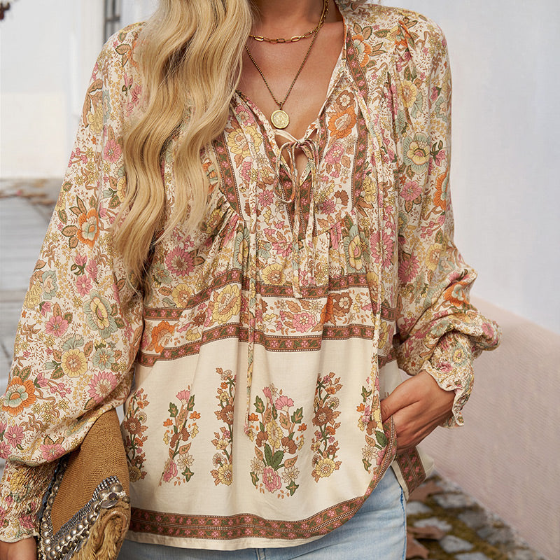 Noor & June™ | Elegante Ibiza-style blouse | Anita