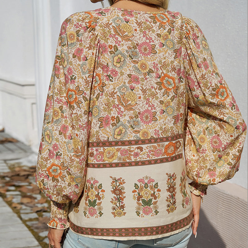 Noor & June™ | Elegante Ibiza-style blouse | Anita
