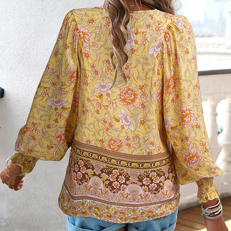 Noor & June™ | Elegante Ibiza-style blouse | Anita