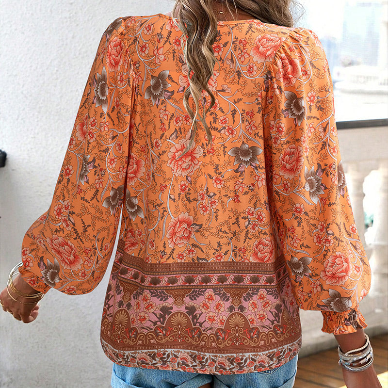 Noor & June™ | Elegante Ibiza-style blouse | Anita