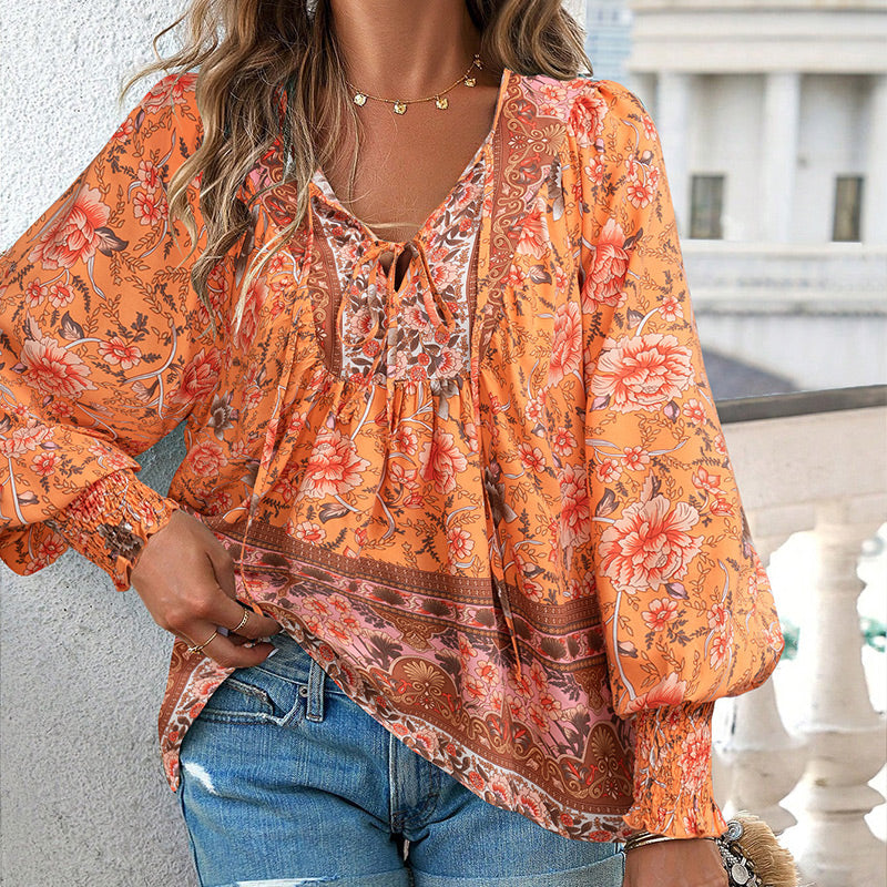 Noor & June™ | Elegante Ibiza-style blouse | Anita