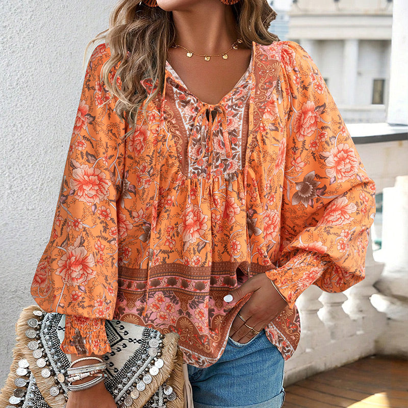 Noor & June™ | Elegante Ibiza-style blouse | Anita