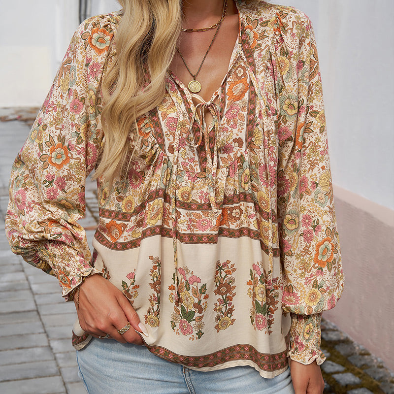 Noor & June™ | Elegante Ibiza-style blouse | Anita